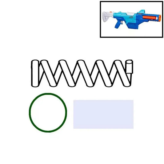 NERF N Series Shadow Storm Blaster Upgrade Spring Part-m416gelblaster-4.5kg-m416gelblaster