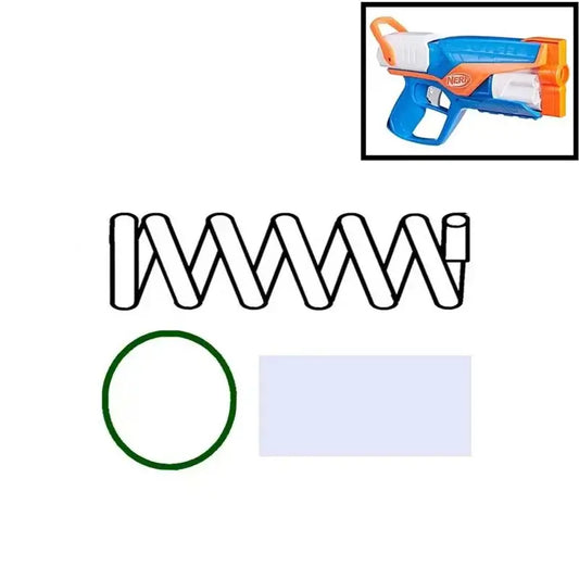 Nerf N Series Agility Blaster Upgrade Spring Part-m416gelblaster-8kg-m416gelblaster