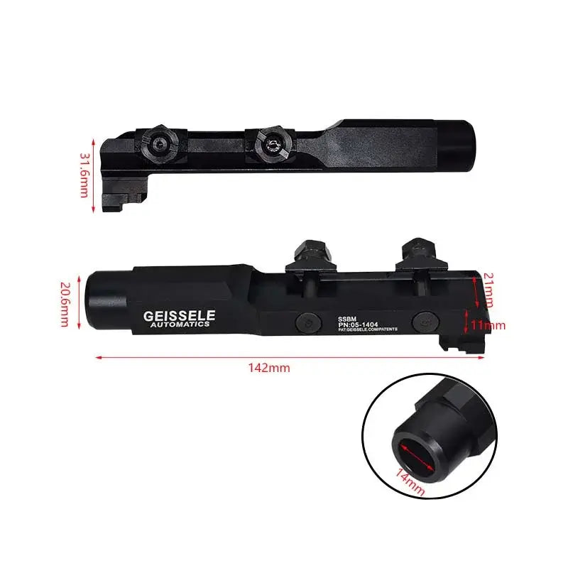 Geissele Super Stabby Bayonet Metal Mount-m416gelblaster-m416gelblaster