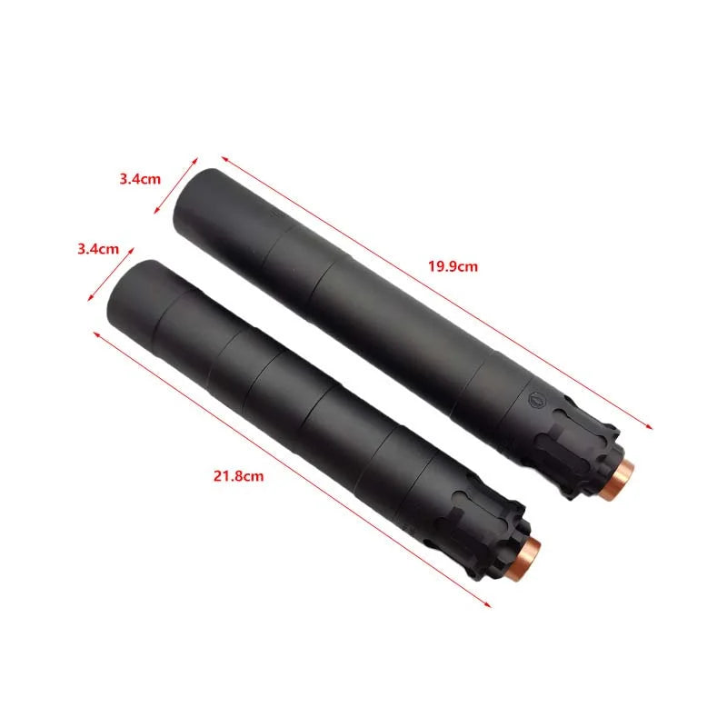 Obsidian 45 Pistol Modular Suppressor with 14mm CCW Thread-m416gelblaster-m416gelblaster