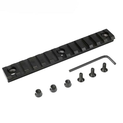 13-Slot Picatinny Weaver MLok or Keymod Metal Rail Section 5.25"-m416gelblaster-for keymod-m416gelblaster