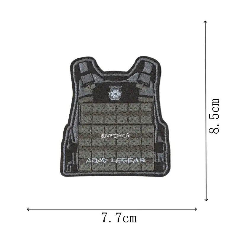 Tactical Embroidered Velcro Morale Patches-m416gelblaster-33-m416gelblaster