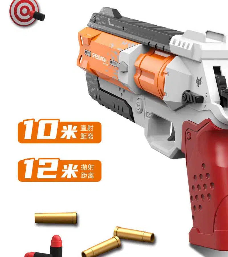 Fire Fox Wingman Revolver Soft Bullet Dart Blaster-m416gelblaster-m416gelblaster