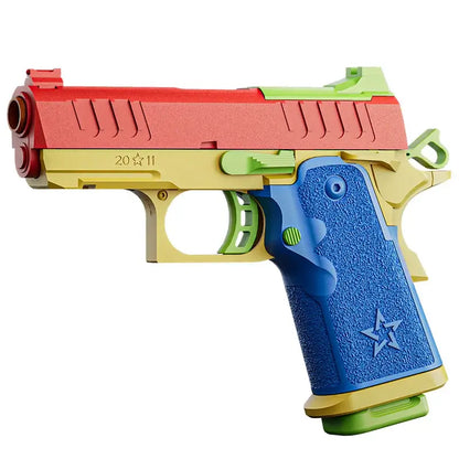 Colorful 2011 Shell Ejecting Pistol Toy Gun-m416gelblaster-m416gelblaster