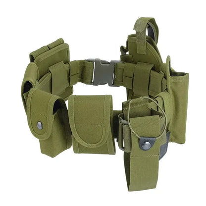Tactical Duty Belt Police Security Guard Utility Kit
