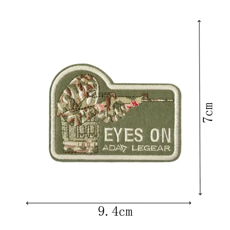 Tactical Embroidered Velcro Morale Patches-m416gelblaster-32-m416gelblaster