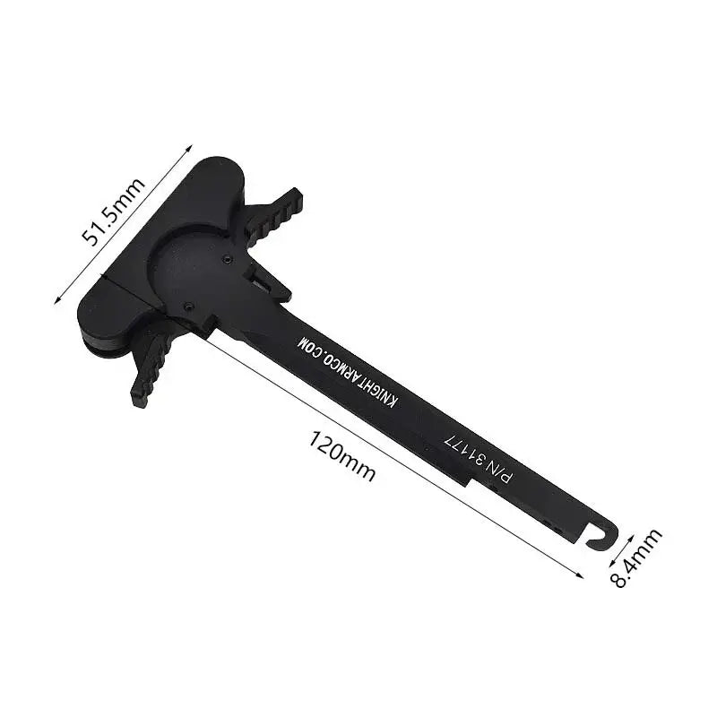 KAC Ambidextrous CNC V2 Receiver Charging Handle-m416gelblaster-black-m416gelblaster