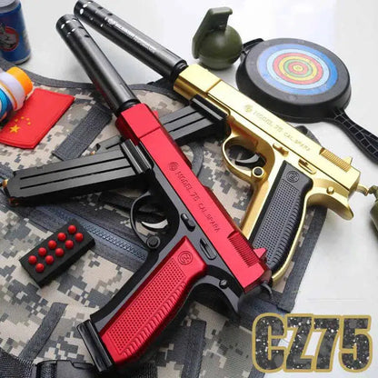 CZ-75 Shell Eject Soft Bullet Foam Blaster-m416gelblaster-m416gelblaster
