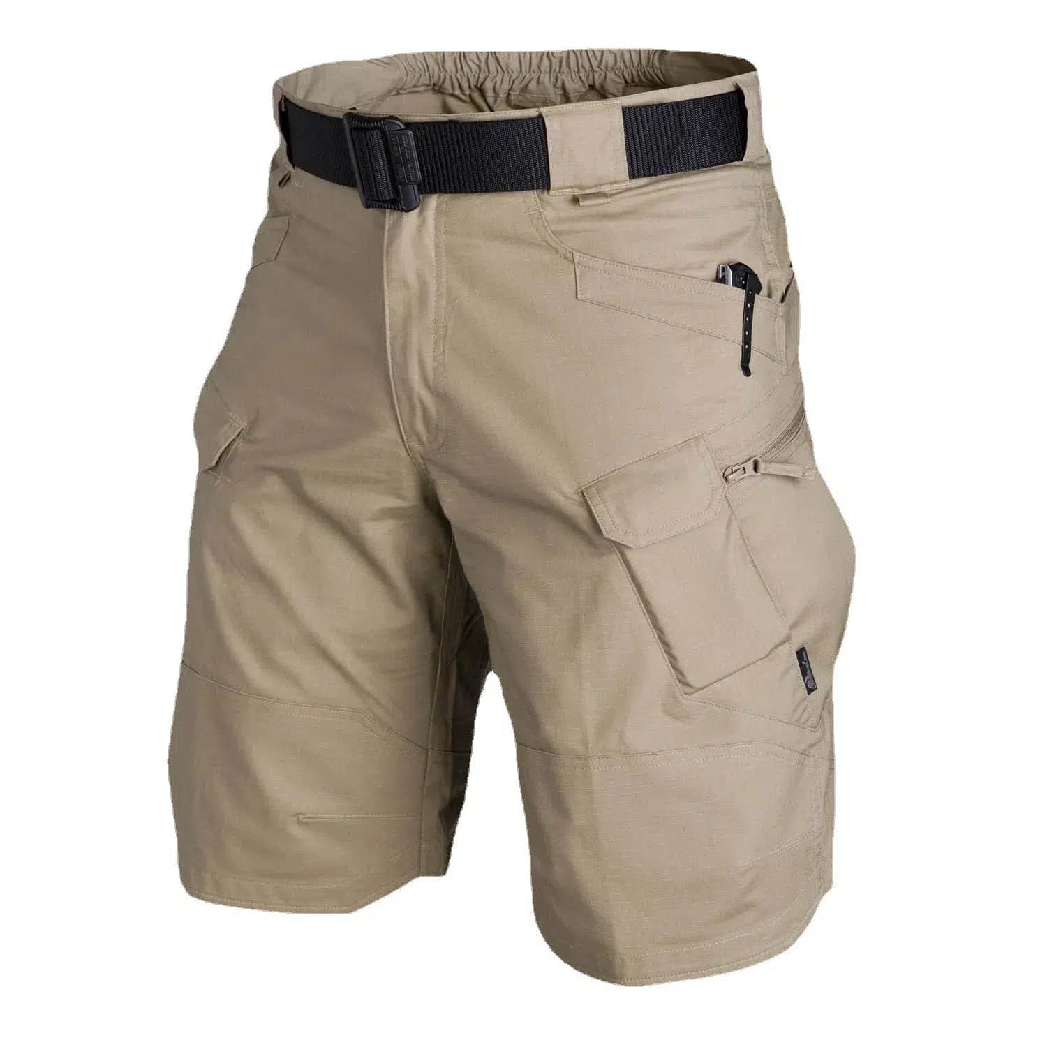 IX7 Tactical Cargo Shorts for Men - Waterproof Breathable Quick Dry (no belt)-clothing-Biu Blaster-khaki-S- Biu Blaster