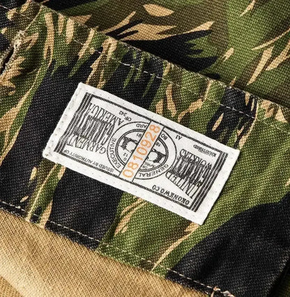 Cotton Tactical Tiger Stripe Camo Combat BDU Shirt-m416gelblaster-m416gelblaster