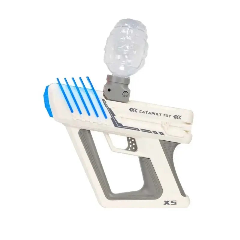 X5 Space Sci-Fi Electronic Hopper Fed Automatic Orbeez Gun-m416gelblaster-blue-m416gelblaster