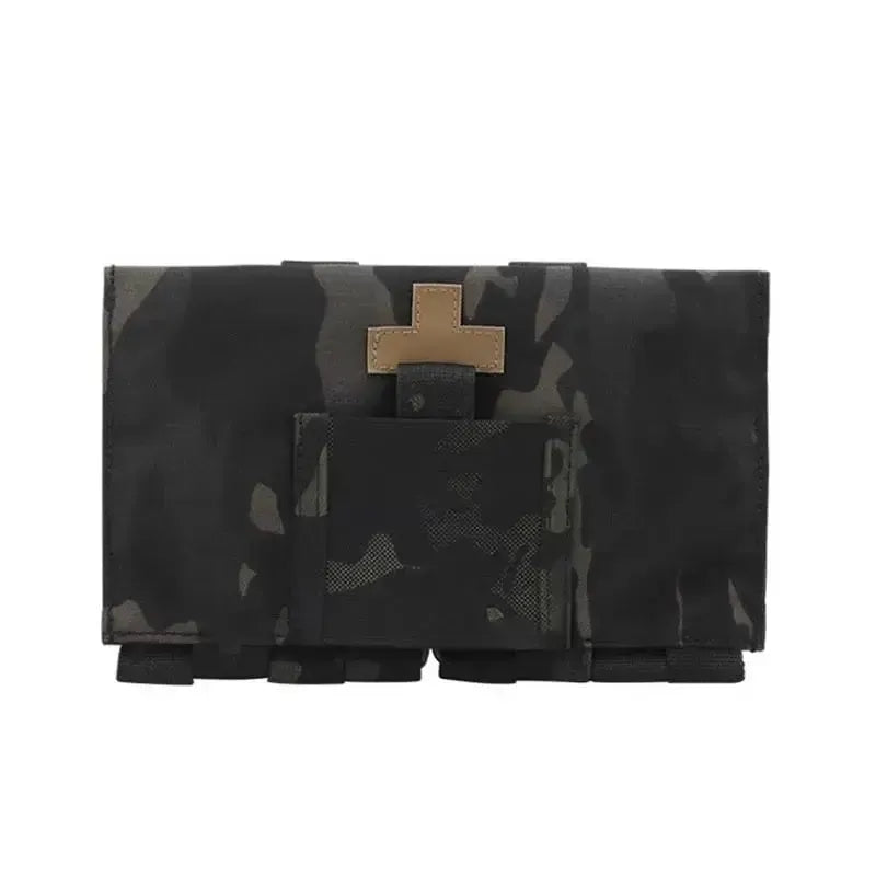 9022B Tactical Medi-Pack Military Quick-break Sundry Bag Accssories-pouch-m416gelblaster-Black camo-m416gelblaster