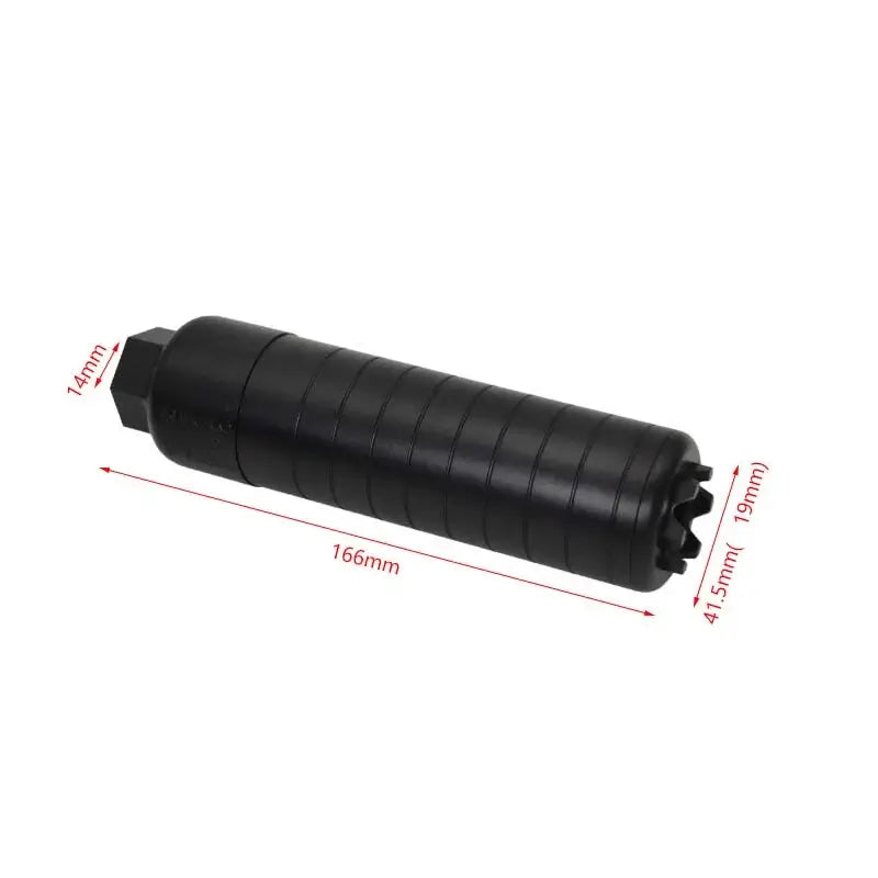 Sig SRD556 14mm CCW Thread Metal Suppressor-m416gelblaster-black-m416gelblaster