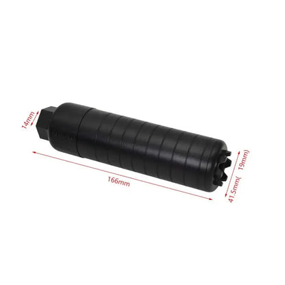 Sig SRD556 14mm CCW Thread Metal Suppressor-m416gelblaster-black-m416gelblaster
