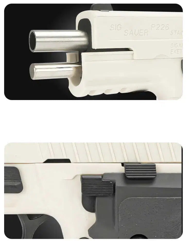 Sig Sauer P226 Shell Ejecting Foam Blaster Toy Pistol-m416gelblaster-m416gelblaster