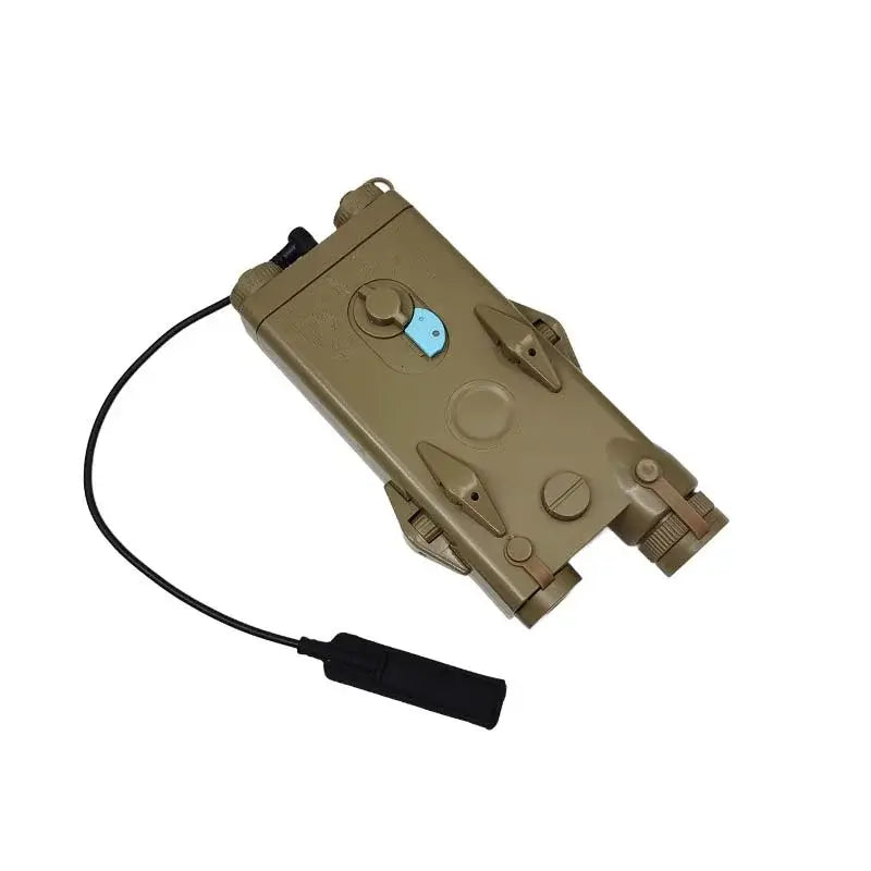 PEQ2 Battery Case Red IR Laser Illuminator with Pressure Switch-m416gelblaster-tan-m416gelblaster