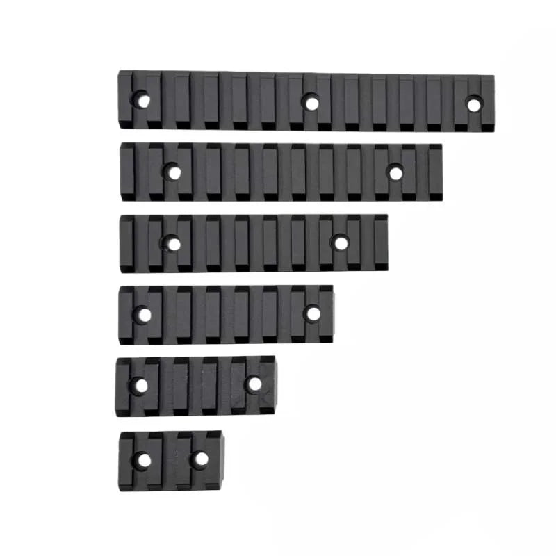 M-Lok Metal Picatinny Rail Section 3/5/7/9/11/13 Slot-m416gelblaster-black-one set-m416gelblaster