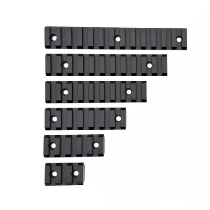 M-Lok Metal Picatinny Rail Section 3/5/7/9/11/13 Slot-m416gelblaster-black-one set-m416gelblaster