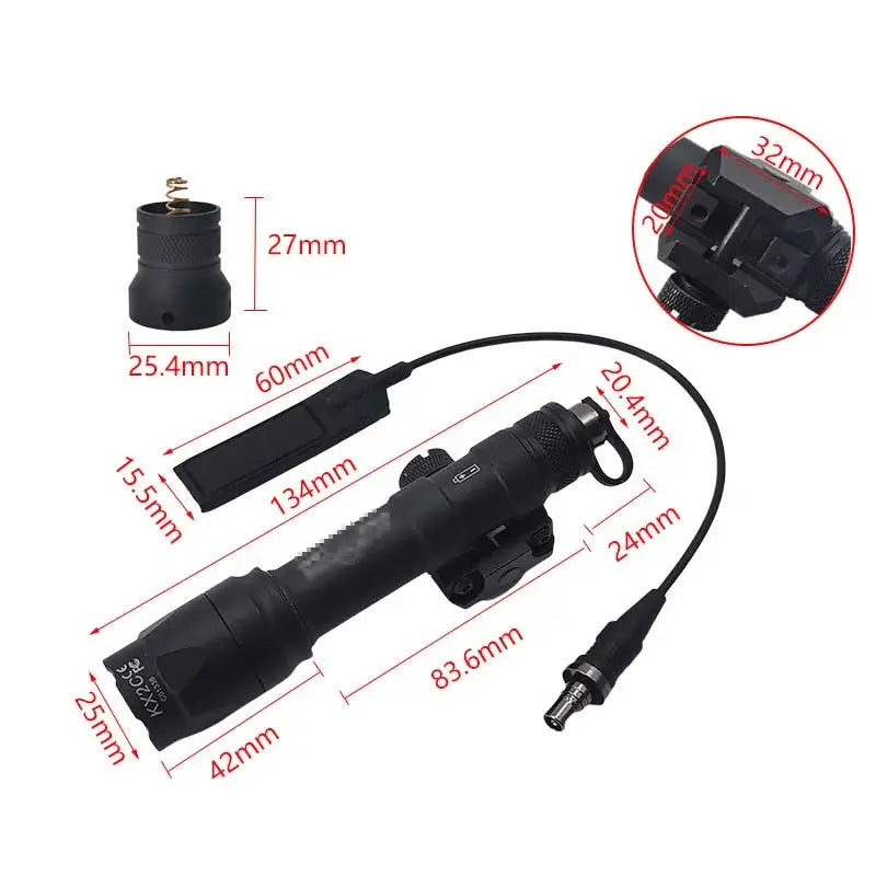 SF M600c 600 Lumen Scout Flashlight-m416gelblaster-m416gelblaster