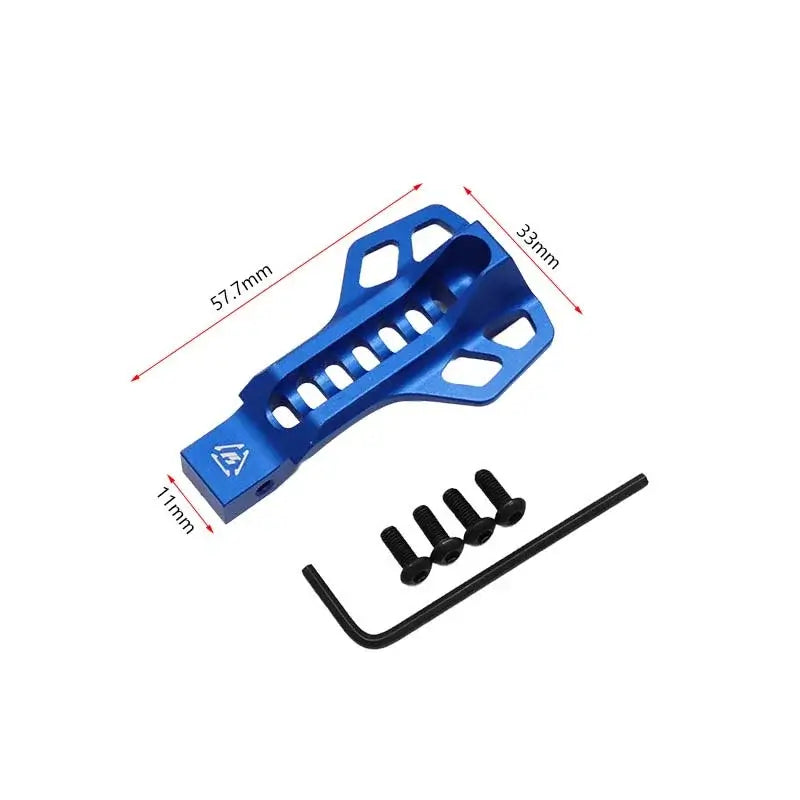 Si Cobra Billet CNC Trigger Guard with Figer Rest-m416gelblaster-blue-m416gelblaster