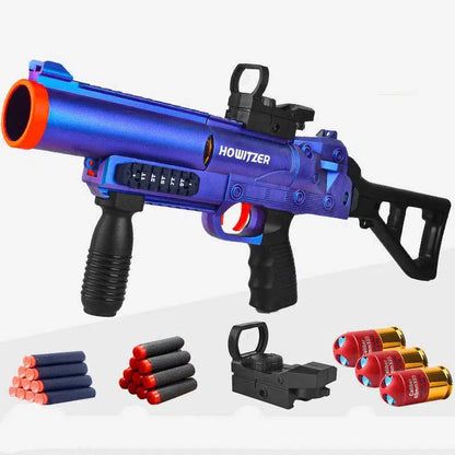 Crazy Shark GL-06 Nerf Grenade Launcher Triple Shot Blaster-m416gelblaster-blue-m416gelblaster