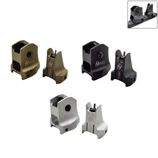 DD Fixed Metal Front Rear Sights Combo-m416gelblaster-m416gelblaster