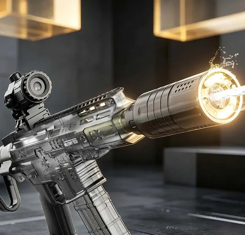 Realistic Electric SLR Blowback Transparent Water Gun Rifle-m416gelblaster-m416gelblaster