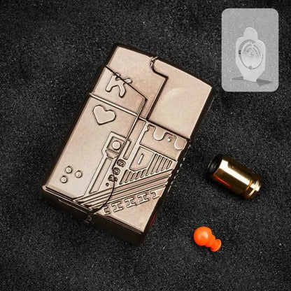 Agent Fire Metal Folding Lighter Soft Bullet Gun-m416gelblaster-brown-m416gelblaster