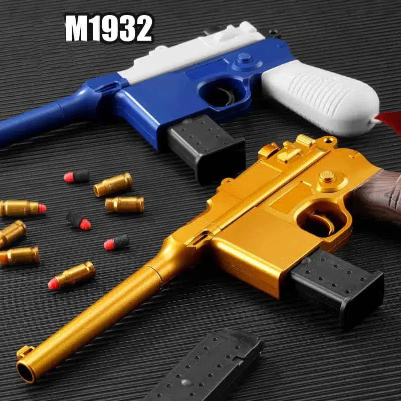 Mauser C96 Foam Dart Blaster with Eject Shells-foam blaster-m416 gel blaster-m416gelblaster