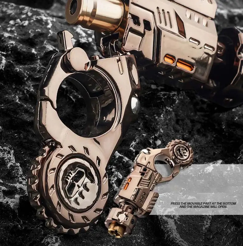 JJT Anti Stress Soft Bullet Blaster Metal Fidget Toy Gun-m416gelblaster-m416gelblaster