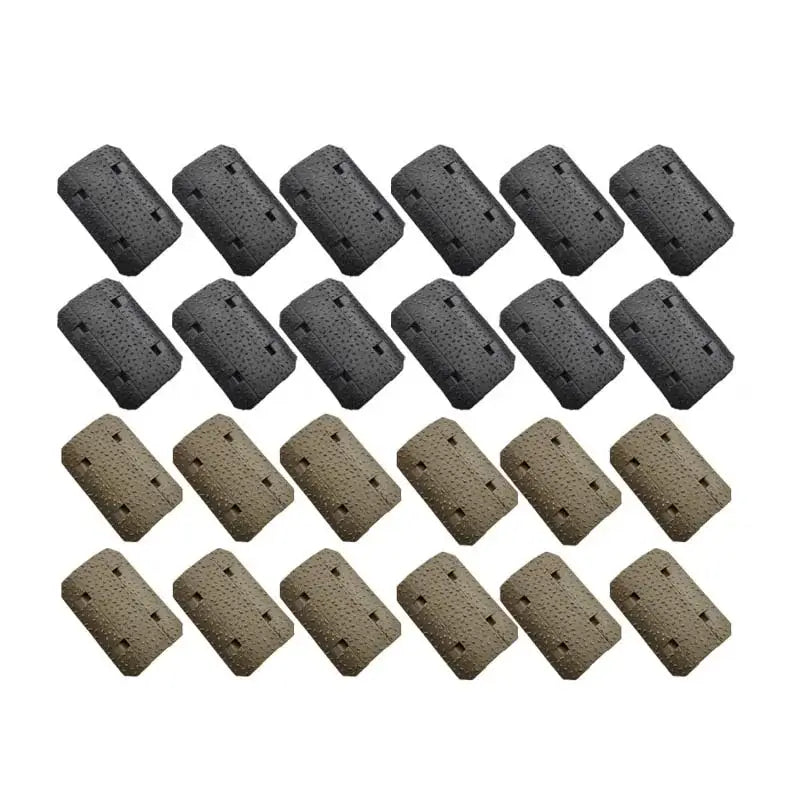 KAC SR16 URX4 M-LOK Handguard Rail Covers 12Pcs-m416gelblaster-m416gelblaster