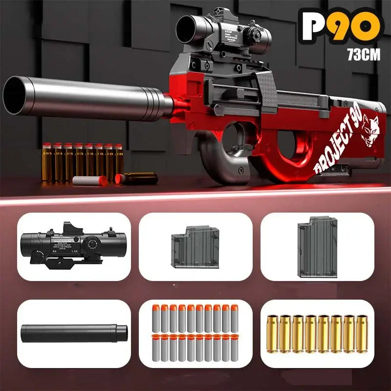 TZ Elektrischer automatischer P90 Taktischer Nerf Blaster