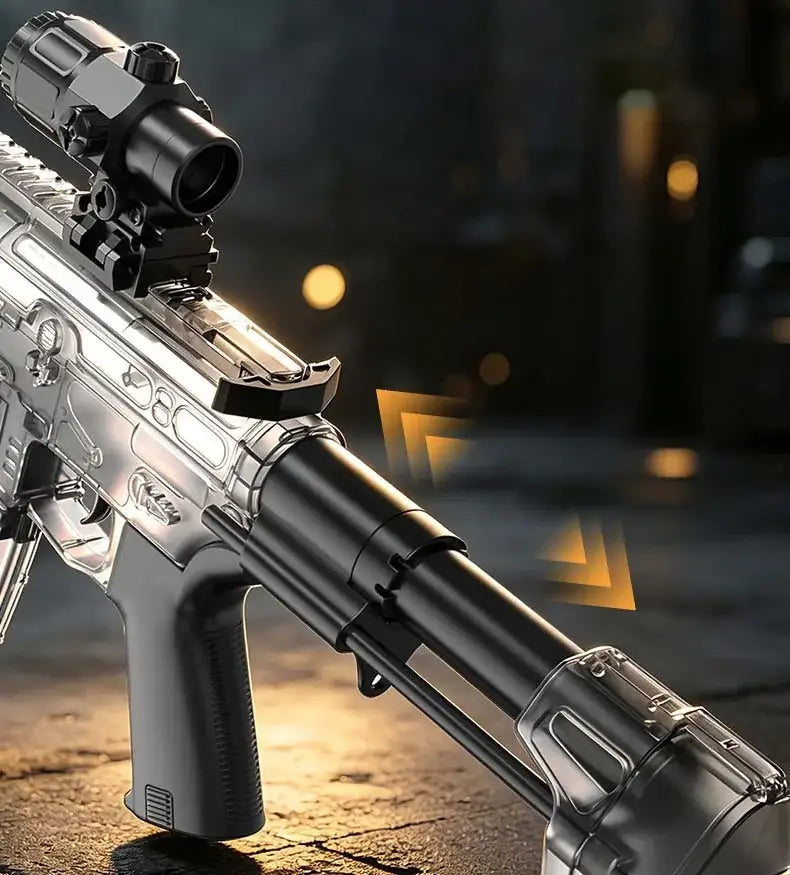 Realistic Electric SLR Blowback Transparent Water Gun Rifle-m416gelblaster-m416gelblaster