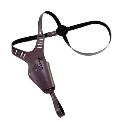 Funda táctica de cuero para hombro oculta