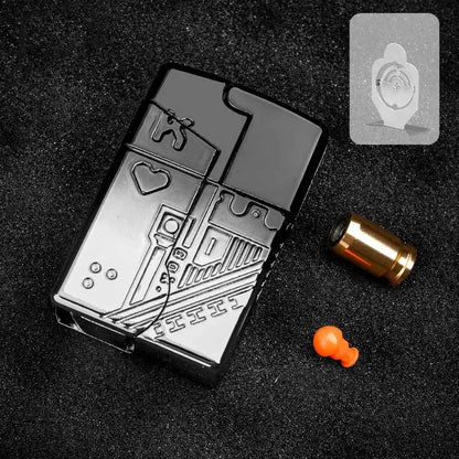 Agent Fire Metal Folding Lighter Soft Bullet Gun-m416gelblaster-fading black-m416gelblaster