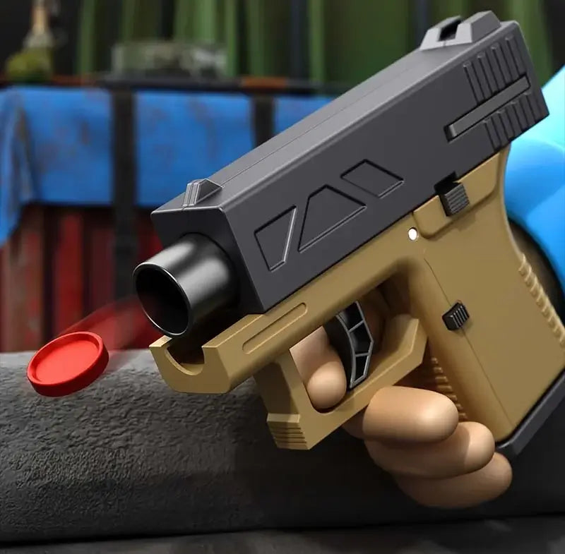 GT-V Semi-Auto Flying Disc Launcher Toy Gun – m416gelblaster