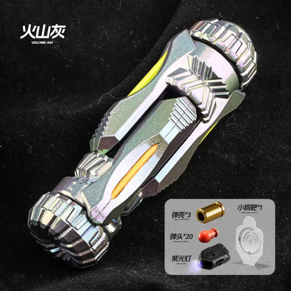 JJT Agent Night Raider Metal Shell Eject Soft Bullet Toy-m416gelblaster-gray-m416gelblaster