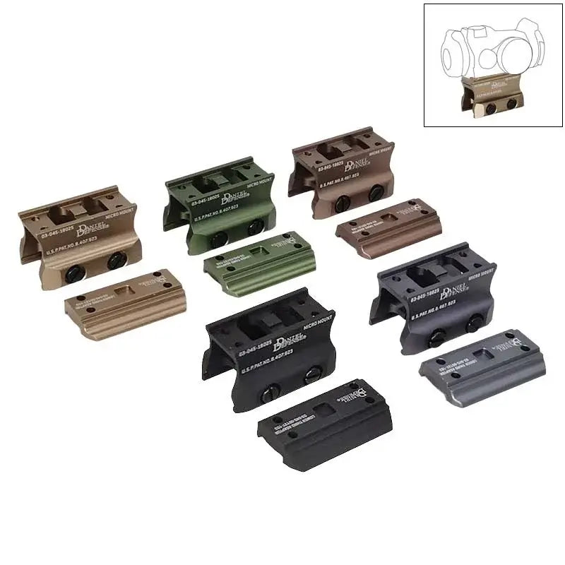 DD DDE Base CNC Micro Riser Mount – m416gelblaster
