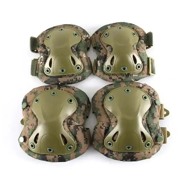 Knee & Elbow Pads Protection Set-clothing-m416gelblaster-jungle digital-m416gelblaster