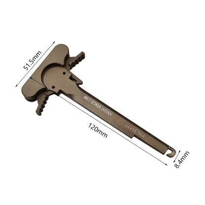 KAC Ambidextrous CNC V2 Receiver Charging Handle-m416gelblaster-tan-m416gelblaster
