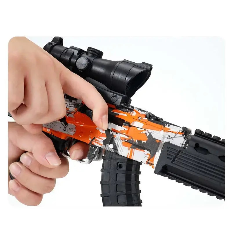 Mini Manual Mag-Fed AKM Orbeez Gun Kids Toy-m416gelblaster-m416gelblaster