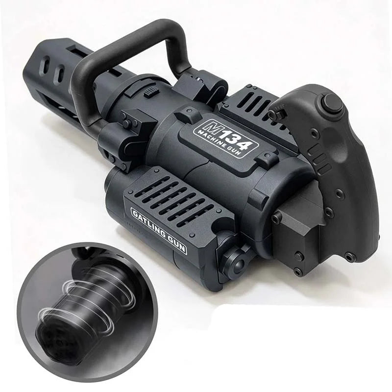 Handi M134 High Speed Electric Rotating Gatling Gel Blaster
