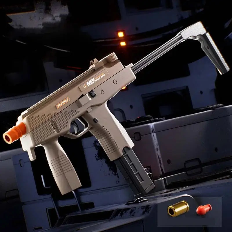 Pistola de balas blandas MP9 con eyección de casquillos y