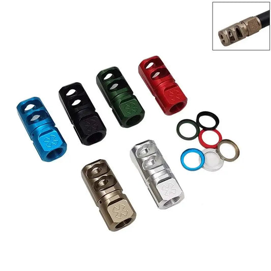 2 Port Noveske 14MM Metal Muzzle Brake-m416gelblaster-m416gelblaster