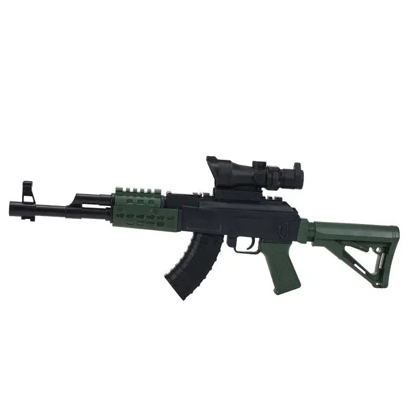 Mini Manual Mag-Fed AKM Orbeez Gun Kids Toy-m416gelblaster-green-m416gelblaster