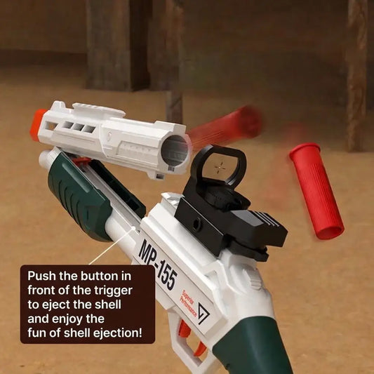 MP155 Breech Loading Shell Eject Foam Dart Blaster Shotgun Toy