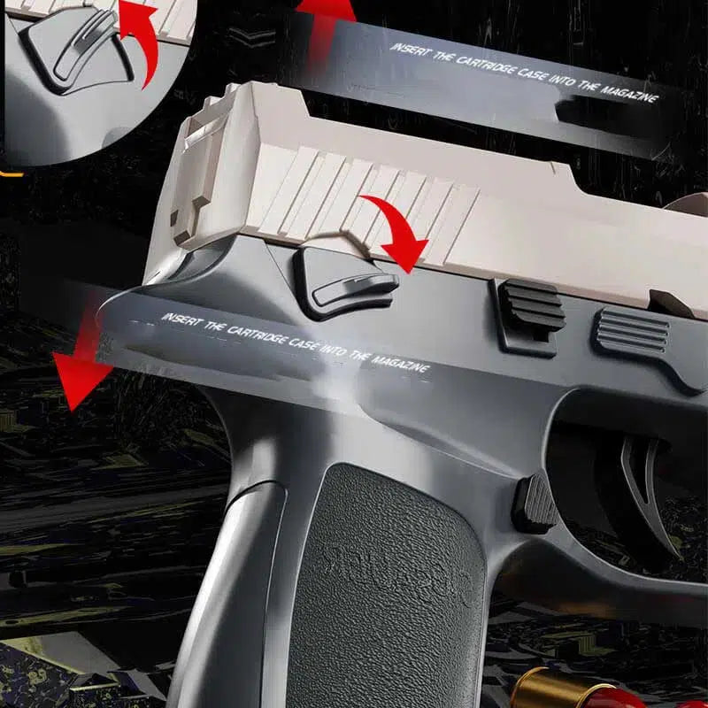 P320 Semi-Auto Shell Ejecting Toy Gun
