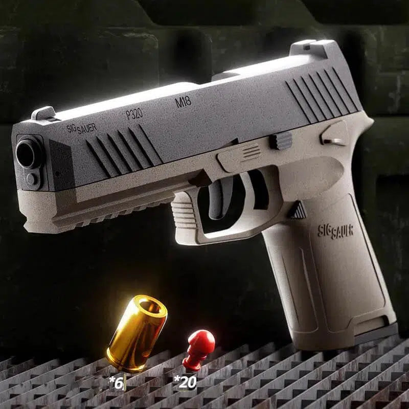 P320 Semi-Auto Shell Ejecting Toy Gun – m416gelblaster P320 Semi-Auto Shell Ejecting Toy Gun – m416gelblaster