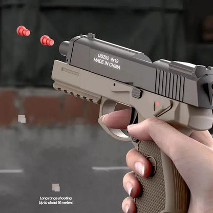 QSZ-92 Semi-Automatic Pistol Cartridge Ejection Soft Bullet Blaster