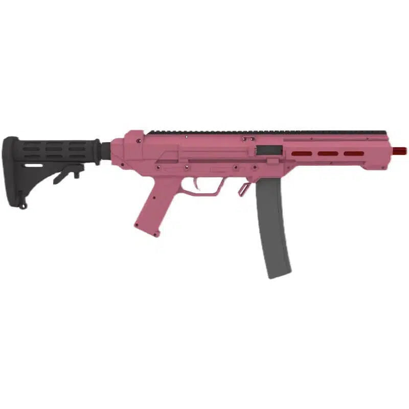 QWK Inverted Scales Automatic Nerf AEG Blaster-m416gelblaster-pink-m416gelblaster